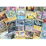 Pokemon TCG: Random Cards From Every Series, 100 Cards In Each Lot Plus 7 Bonus Free Foil Cards