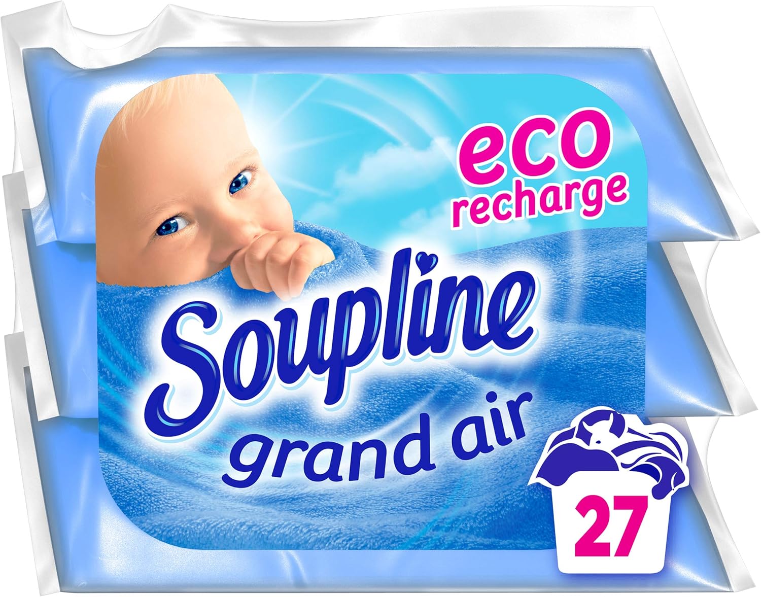 Soupline Adoucissant Soupline Grand Air Eco Recharges Pour Un Linge D Une Douceur Incroyable Fraicheur Longue Duree 3 X 200 Ml 2 Litres D Adoucissant Classique 27 Lavages Amazon Fr Hygiasne Et Soins Du Corps