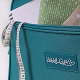 Hobbygift Sewing Machine Carry Case Teal 47x21x33cm view 10
