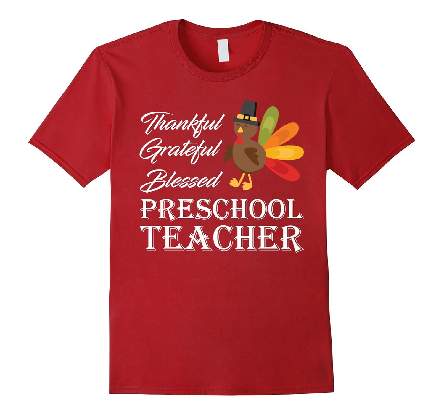 Thanksgiving T-Shirt Gift for Preschool Teachers-ANZ