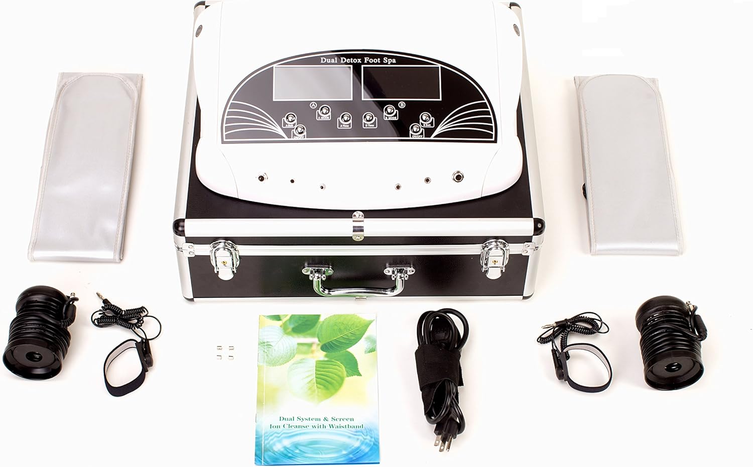 Oileus Dual User Ionic Detox Foot Bath Spa Machine Multi