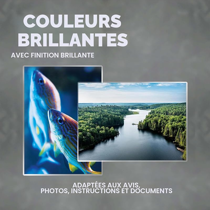 Apex A4 Pochettes De Plastification 100 Microns 100 Feuilles Plastifieuse Finition Brillante Haute Qualité Finition Professionnelle Utilisation Occasionnelle