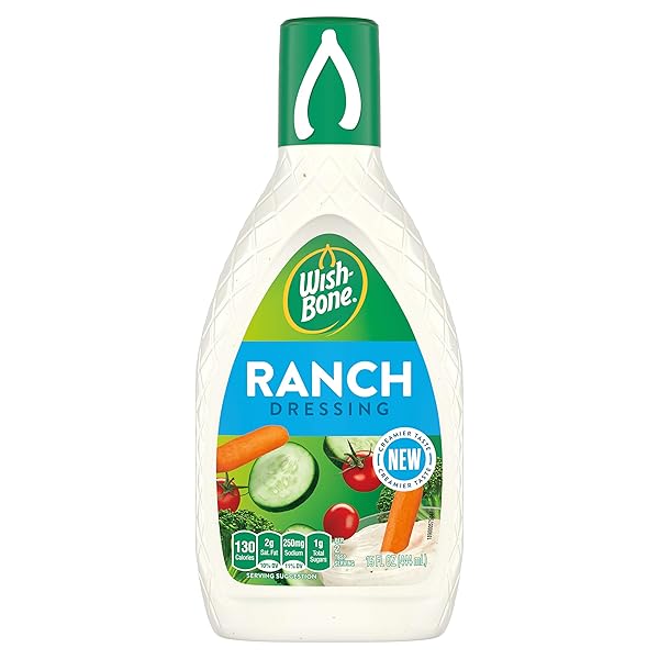 WISH-BONE RANCH SALAD DRESSING, 15 FL OZ