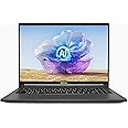 MSI Creator 16 AI Studio Laptop: Intel Ultra 9-185H, 16" UHD+ MiniLED Display, NVIDIA RTX 4080, 32GB DDR5, 1TB NVMe SSD, MicroSD Card Reader, Win 11 Home: Lunar Gray A1VIG-073US