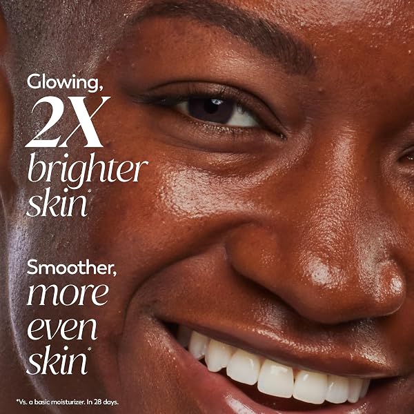 OLAY VITAMIN C FACE MOISTURIZER, BRIGHTENING CREAM FOR WOMEN, INSTANT HYDRATION, EVENS TONE, DARK SPOT & HYPERPIGMENTATION REDUCTION, GLOWING SKIN CARE – NIACINIAMIDE, LACTIC ACID, 1.7 OZ