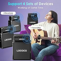 Wireless Guitar System: 164 Feet Range Wireless