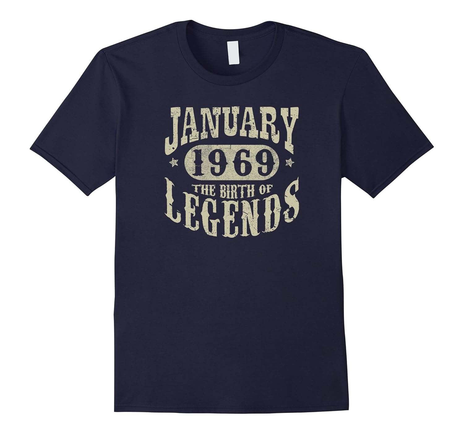 49 years 49th Birthday January 1969 Birth of Legend T-Shirt-Rose