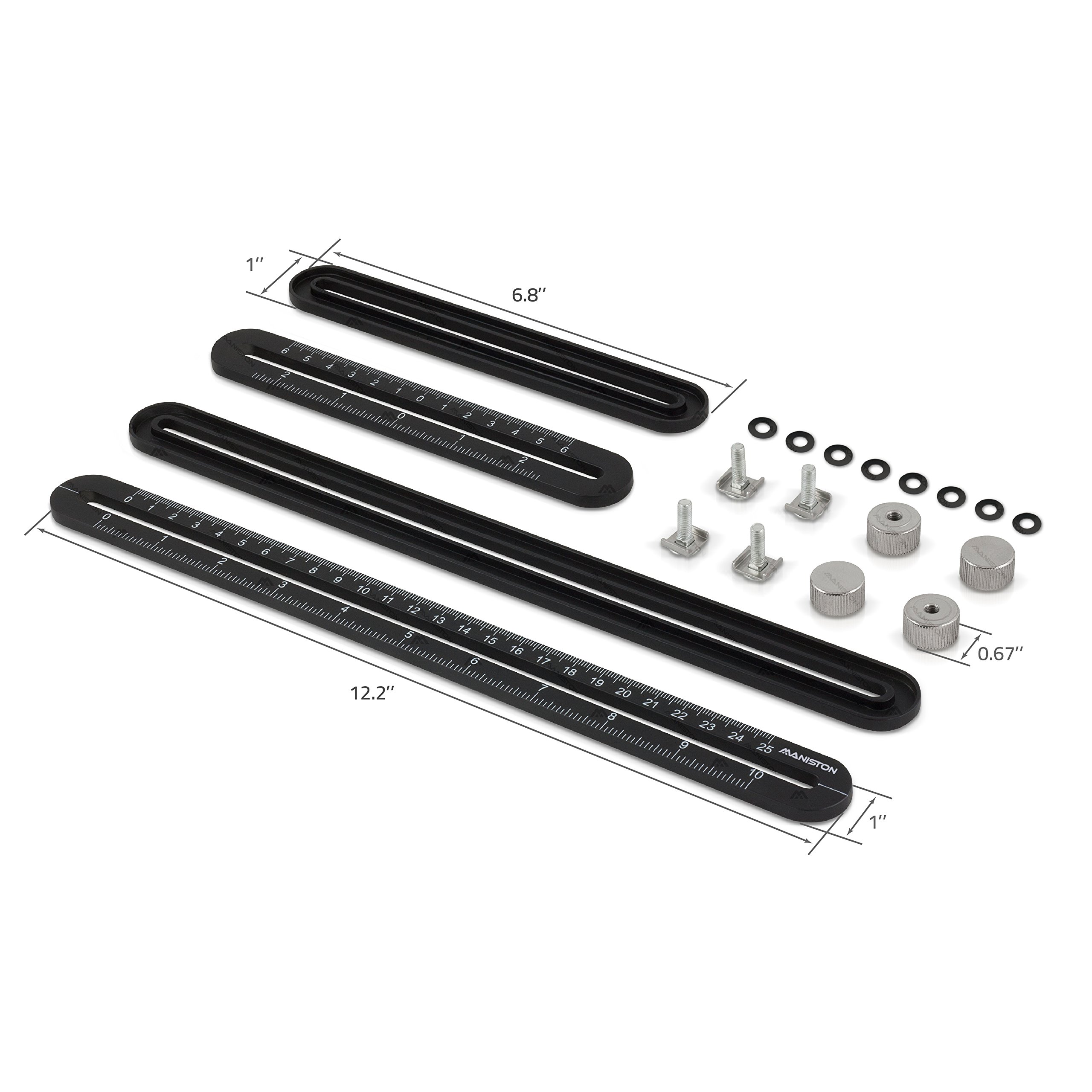 Premium Full Metal Angleizer Template Tool | Strong Aluminum Alloy Multi Angle Measuring Ruler | Precise Multi Angle Finder Template Tool Perfect for Builders, Woodworkers, Carpenters, DIYers & Tilers