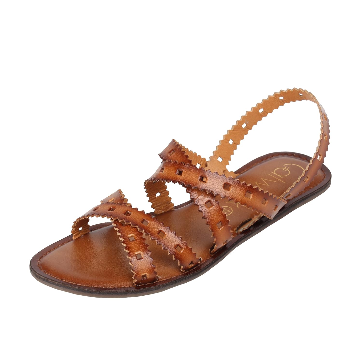 catwalk tan sandals