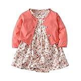 Baby Girl Long Sleeve Floral Romper Dress Skirt