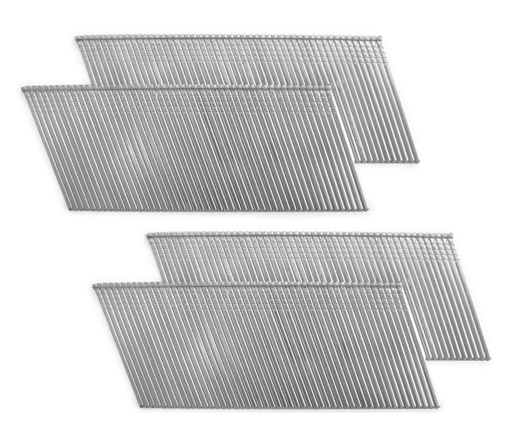 TERF® 16 Gauge X 50mm Galvanised ANGLED Finish Brad Nails 16G X 50mm (2'') Collated Brads Angled Nails - Pack of 500