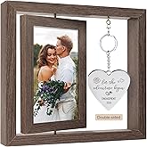 HELORAY Engagement Gifts for Couples Gifts for Newly Engaged Couples Engagement Gift for Women Happy Engagement Party Gift Personalized Picture Frame Let The Adventure Begin Engaged Photo Frame