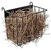 Guinea Pig Hay Feeder，Rabbit Hay Feeder with Heavy-Duty Metal Frame Hay Holder，for Bunny, Guinea Pigs,Chinchillas-6.9x4.7x6.6 inch