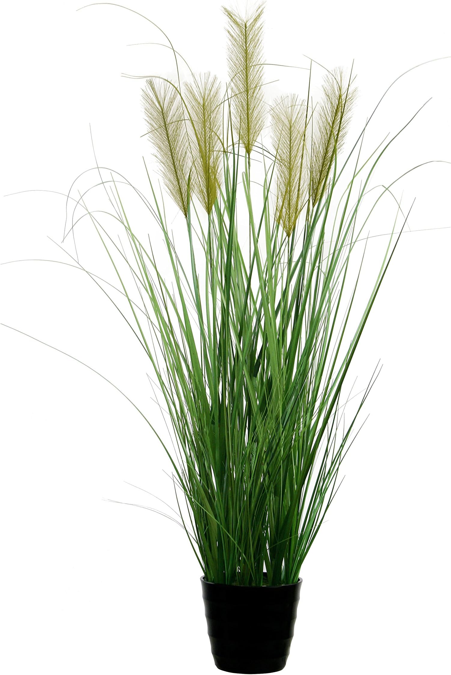 Dekoflower - Artificial Pampas Grass 110 CM Green in Pot