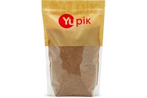 Yupik Ground Flax Seed Meal, 1kg, 6 count, Raw, Vegan, Kosher, Source of Fiber, Cholesterol-free, Nutty Flavor, Perfect for B