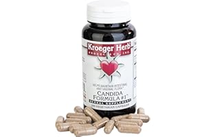 KROEGER HERB PRODUCTS Kroeger Herb, Candida Formula #1, Detoxification for Natural Candida Cleanse, Helps Gut and Vaginal Health, Yeast Supplement, Candida Overgrowth, Non-GMO, Intestinal Supplement, Made in USA