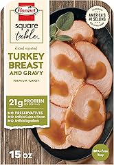 HORMEL SQUARE TABLE Sliced Roasted Turkey Breast & Gravy Refrigerated Entrée, 15 Oz.