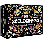 Skelegrams by Uzzle Games – Spell Words with Bone Pieces in This Fast, Cooperative Party Game for Families - Ages 8+, Spelling & Word Game for 3–6 Players