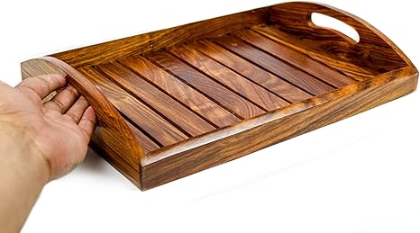 Premium Wooden Crafted Serving Tray Kitchen Decor Pirate S