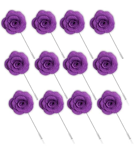 16 Pack Realistic Big Rose Flower Hair Clips Pins Barrettes Brooches Amazon.com: inSowni 16 Pack Realistic Big Rose Flower Hair  main image 4