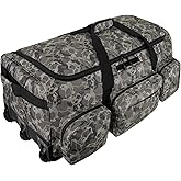 TENFLY Rolling Duffle Bag with Wheels, 120L Military Luggage Bag for Travel,Large Tactical Heavy Duty Duffel Bags for Deployment Camping Sporting & Outdoor Adventures