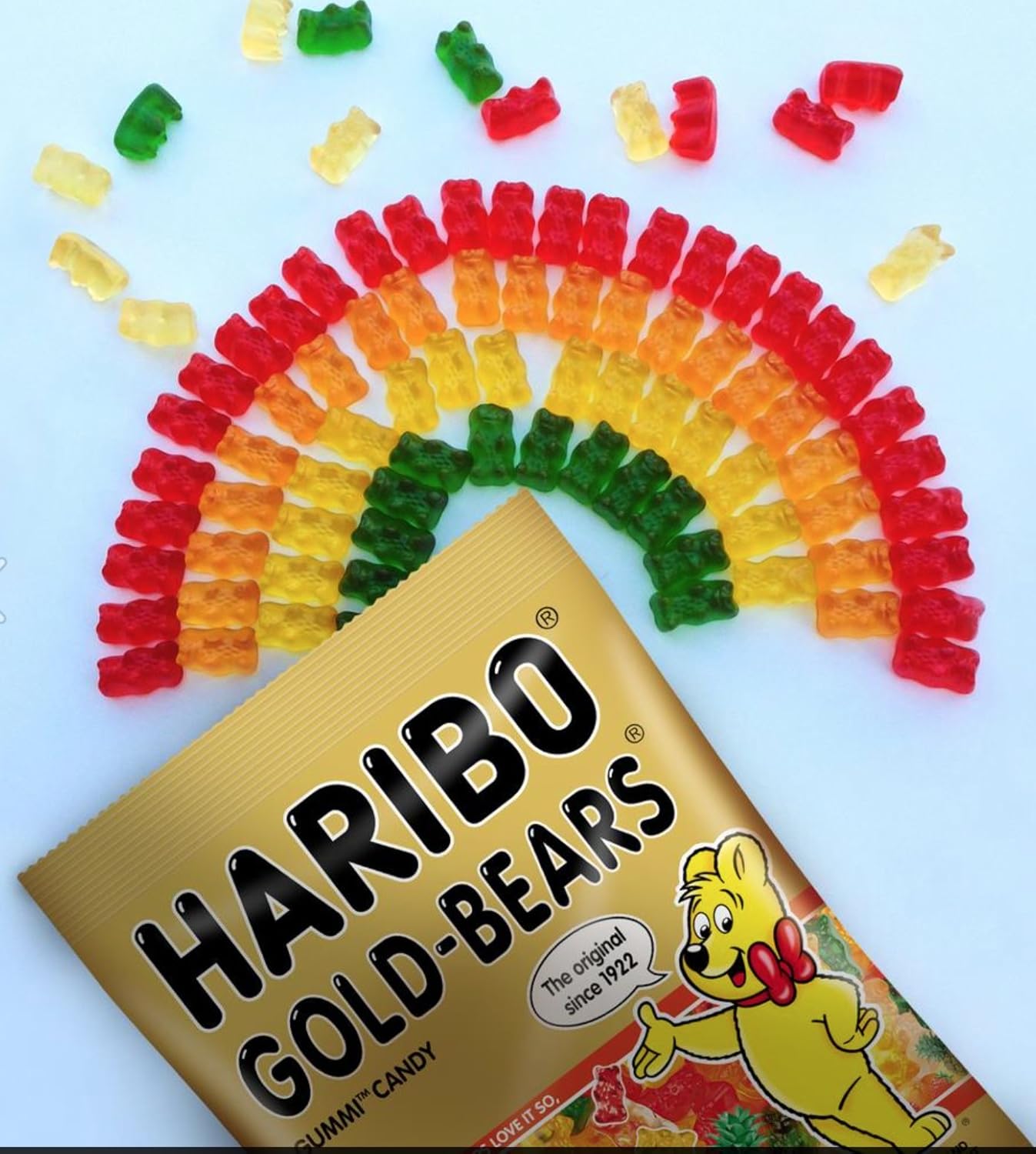 Haribo Gummi Candy, Goldbears, 5 oz Bags (Pack of 12) : Grocery & Gourmet Food