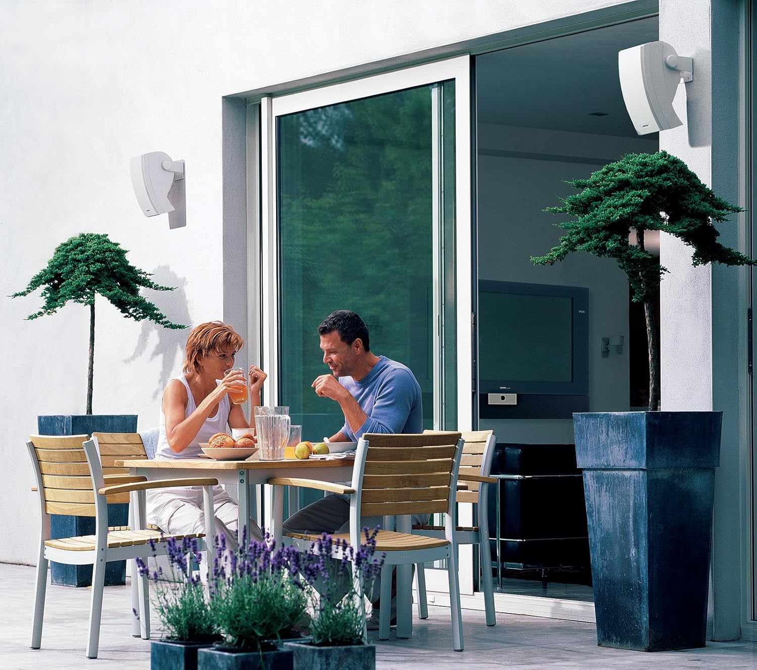 Bose 251 Wall Mount Outdoor Environmental Speakers (White): Home Audio & Theater