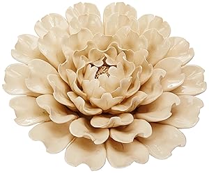 IMAX 64194 Isabella Large Ceramic Wall Decor Flower