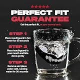 SafeJawz Mouthguard for Braces One Size Re-mouldable with Case view 5