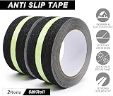 BOMEI PACK Glow Dark Anti Slip Tape 50mm x 5m Fluorescent Safety Stair Treads view 4