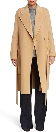 Amazon アクネ ストゥディオズ アウター コート Acne Studios Carice Double Breasted Coat Camel 並行輸入品 コート ジャケット 通販