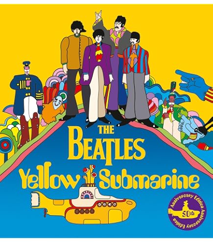 Hot Wheels Beatles Yellow Submarine – Die-Cast-Modell Im Maßstab 1:64, Ca. 7 Cm Lang, Offizielles Film-Merchandise