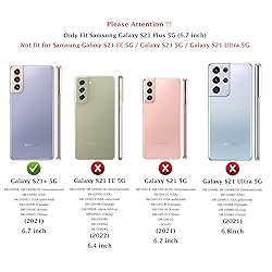 for Samsung Galaxy S21 Plus Case with Camera Lens