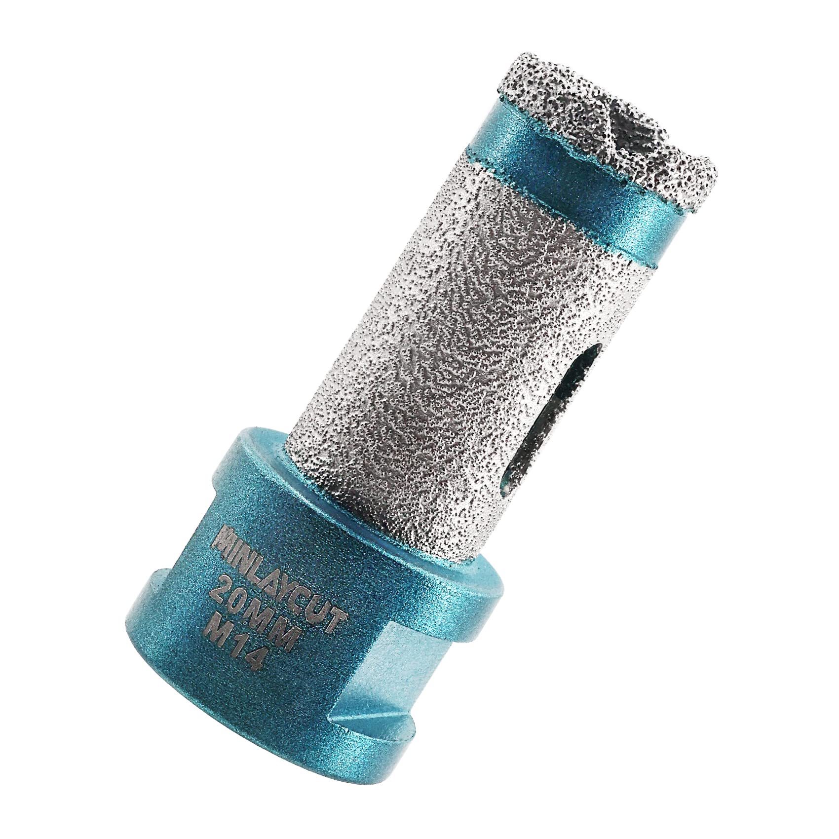 MINLAYCUT Diamond Finger Milling Bit 20mm Tile Drill Bit for Drilling Enlarging and Milling Holes in Porcelain Tile Ceramic Marble Granite