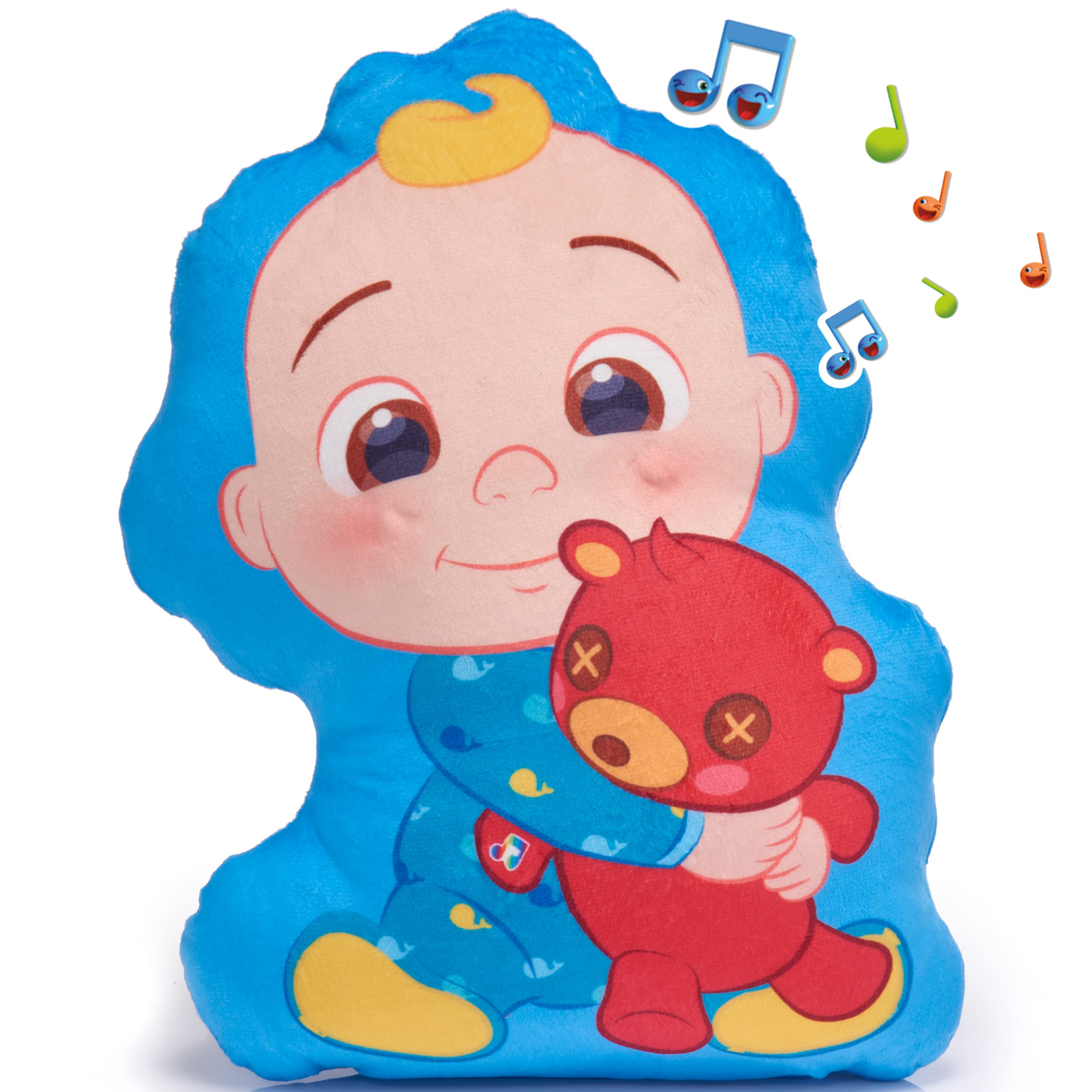 WOW! STUFF CoComelon Toys JJ Musical Sleep Soother | Pre-School Learning Toy That Plays 6 Bedtime Songs Plus Night Light | for Toddlers, Girls and Boys | Ages 2, 3, 4 and 5