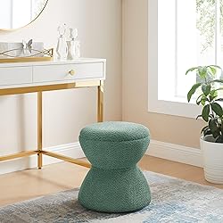 VANOMi Multi-Functional Boucle Ottoman, Vanity