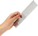Mikki Doodles Stainless Steel Comb for Doodles Grooming Blue Grey view 8