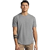 True Classic Mens T-Shirts – Curved Hem Tee Mens, Hipster Shirts for Men, Long Tail T Shirts for Man, Drop Cut Lounge/Sleep