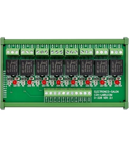 Electronics-Salon Slim DIN Rail Mount 30A/300V 1x9 Position Screw Terminal Block Distribution - View #8