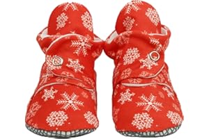 Ella Bonna Baby Booties Organic Cotton Muslin Newborn Baby Slippers Baby Boy Booties, Infant Girl Booties, 6-12 months, 0-6 Months, 12-18 Months, 0-3 Months, 18-24 Months, Toddler Shoes