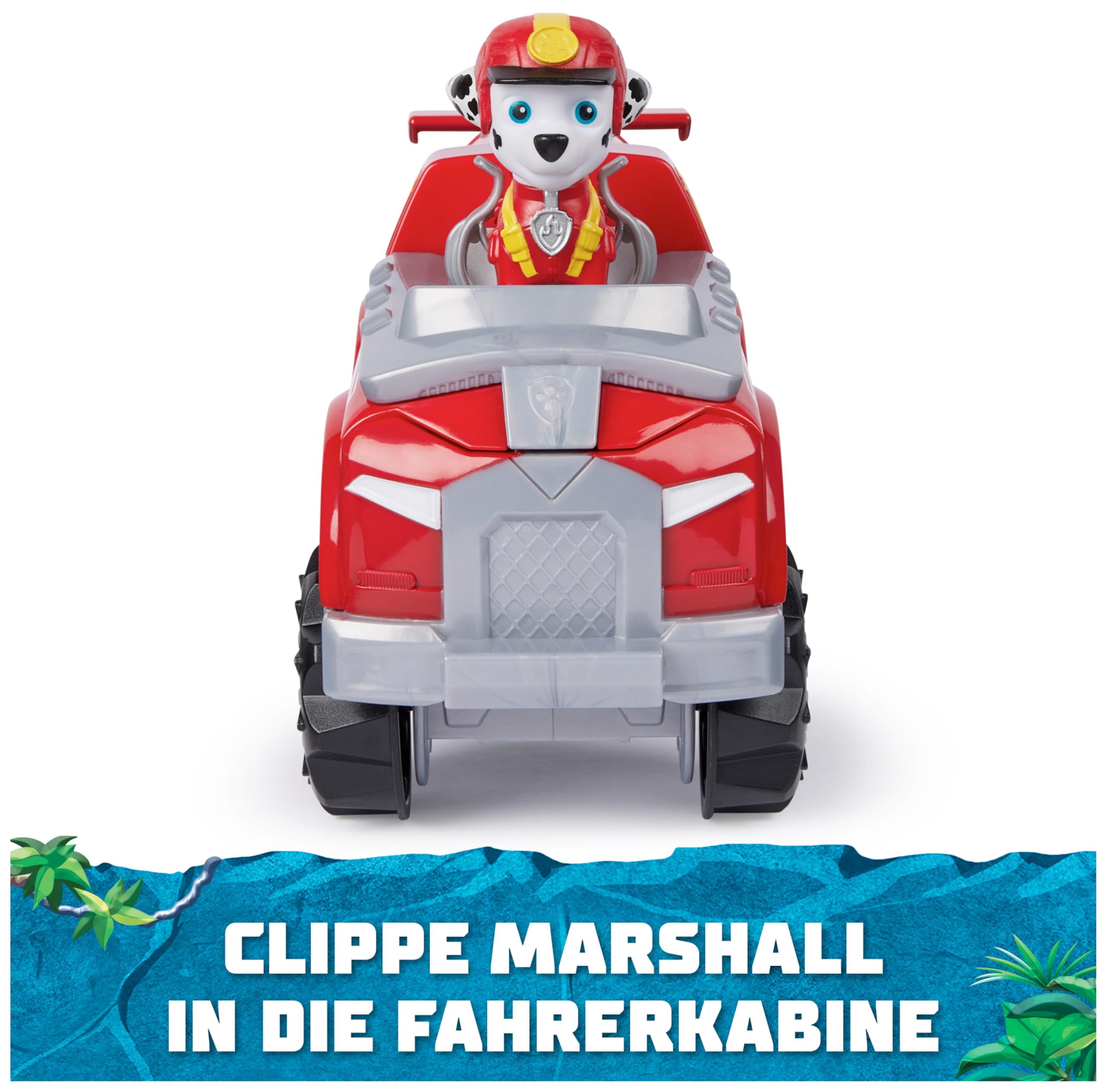 PAW PATROL Jungle Pups - Elefanten-Fahrzeug mit Marshall-Figur (Basis Fahrzeug), Spielzeug für Kinder ab 3 Jahren 6