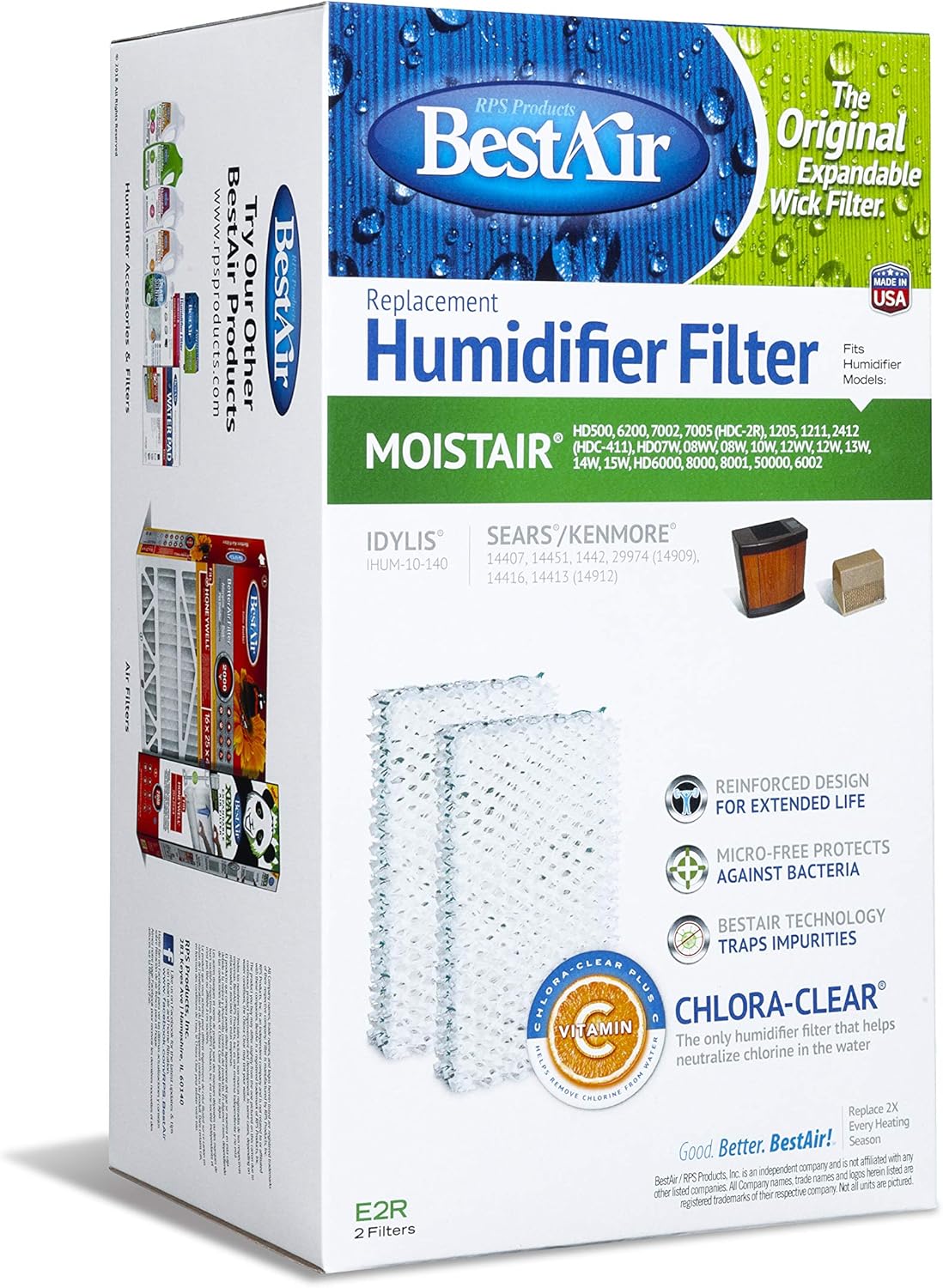 Best humidifier filter kenmore 12