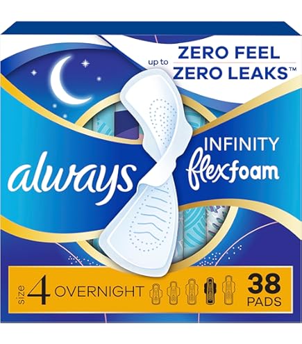 Amazon.com: Always Infinity Feminine Pads for Women, Flexfoam Pads