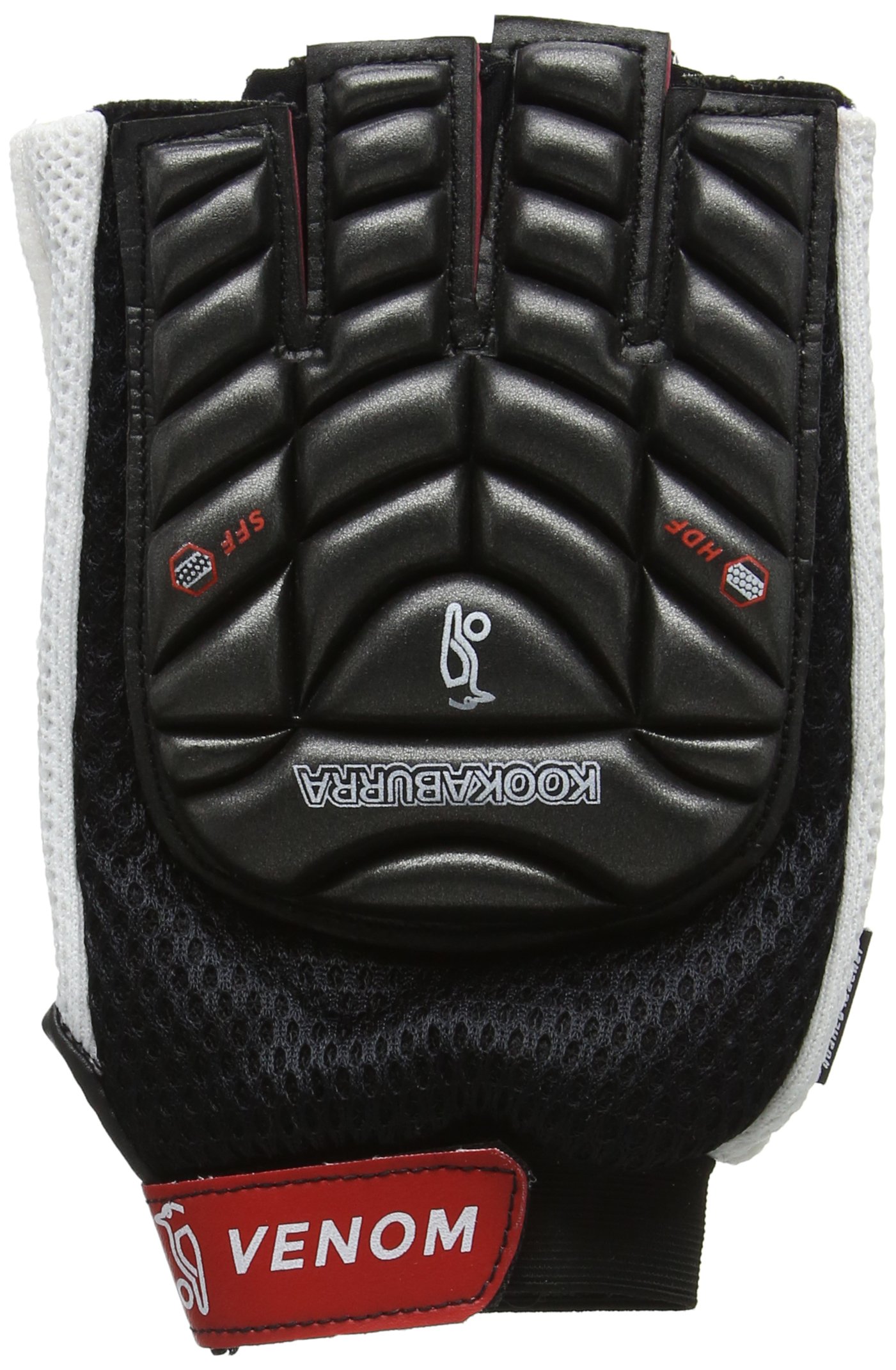 kookaburra Venom - Black/White S L/H Hockey Protective Equipment - Black/White, S