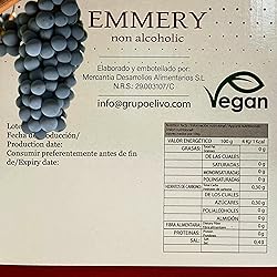 Spanish Non-Alcoholic Wine Red 0.0 - Dealcoholized
