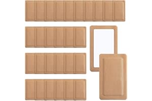 HURIFENG 30 Pcs Extra Large Adhesive Bandages 5" x 3", Large Adhesive Bandage with Non-Stick Pads, Breathable Fabric Large Bandages for Wound Care, Latex-Free, Individually Wrapped (5 * 3in)