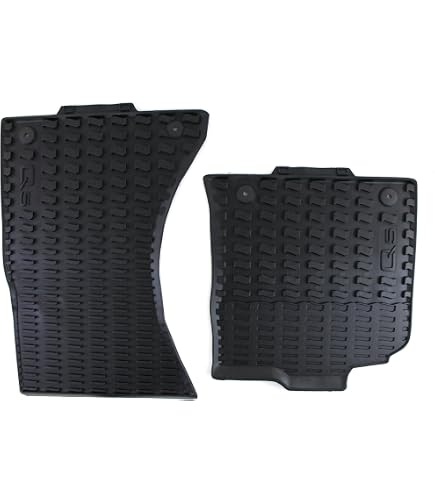 Amazon.com: Audi 4K1061501A041 Rubber Floor Mats Front 2 x Rubber