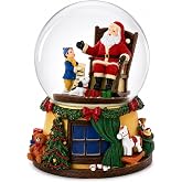 Gift List for Santa Musical Water Snow Globe