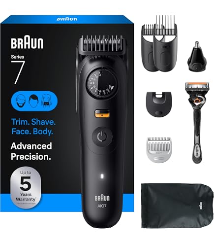Amazon.com: Braun Series 9 All-in-One Beard & Body Grooming Kit