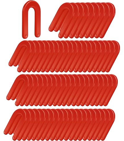 Taiyin 800-Pack Plastic Horseshoe Tile Spacers – 4 Sizes (1/16, 1/8, 3/16, 1/4 Inch) For Floor & Wall Tile Leveling
